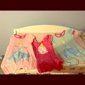 18 month Cinderella rompers Disney